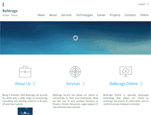 Tablet Screenshot of bellerage.com